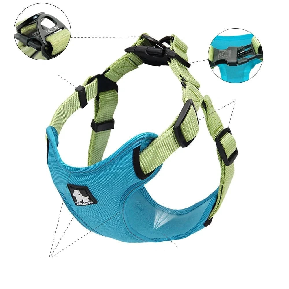 Harnais Truelove SafeWalk avec harnais réfléchissant truelove, boucles à dégagement facile