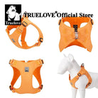Harnais pour chien Truelove en orange, accessoire pour chien écologique et sécurisé
