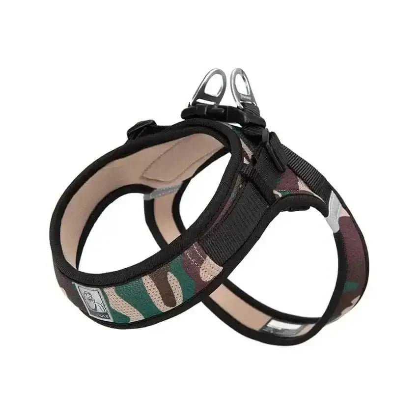 Harnais camouflage léger Truelove pour promenade urbaine, sécurisé et ergonomique