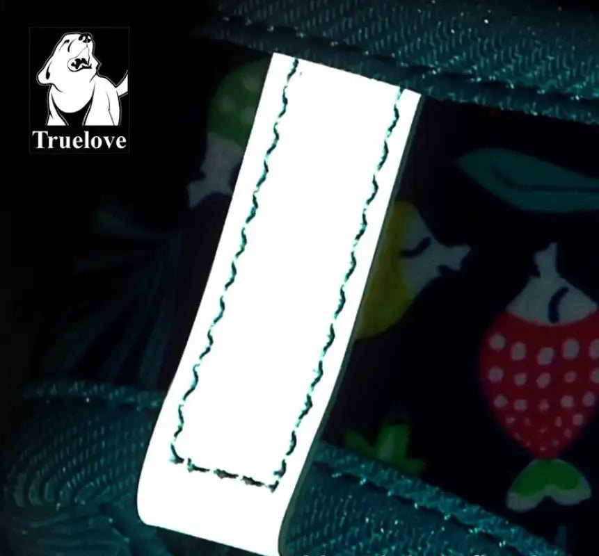 Collier réfléchissant pour chien Truelove avec motif poisson, gilet rafraîchissant Truelove Air-Mesh