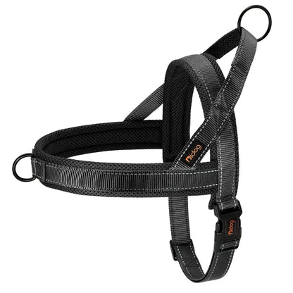 Harnais Doux et Ajustable - Noir D - XS