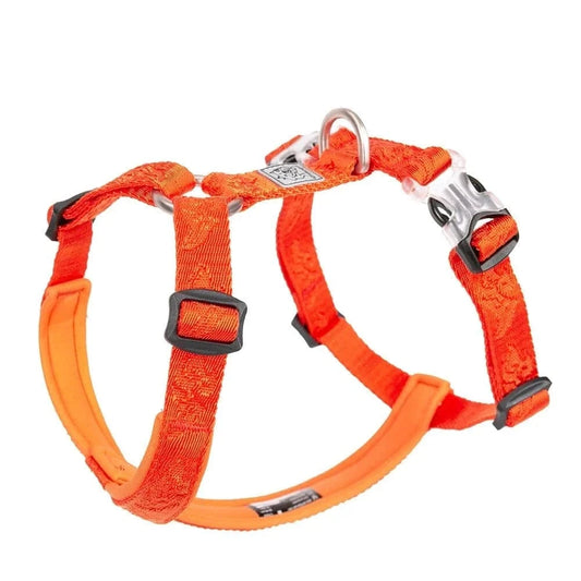 Harnais en H truelove orange avec dégagement rapide pour chien yh1802