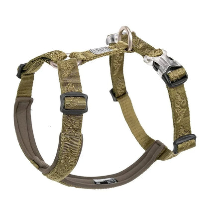 Harnais en H nylon Olive Green Harnais Truelove avec dégagement rapide YH1802