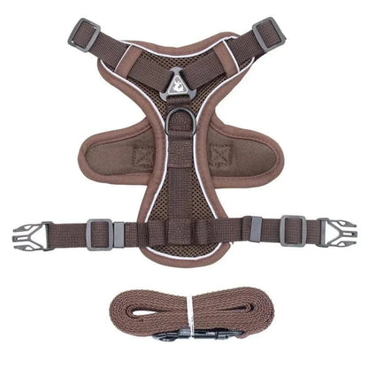 Harnais avec bandes réfléchissantes pour chiots et set harnais de sécurité