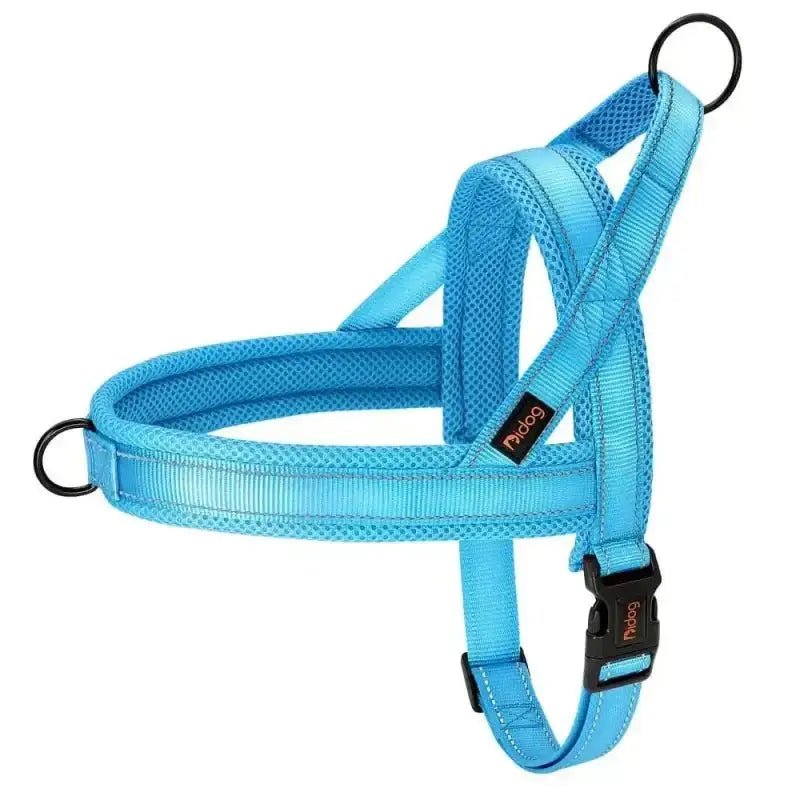 Harnais en T pour chien confort hivernal avec harnais anti-traction avec attache avant