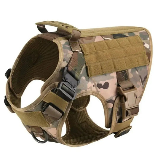 Harnais Tactique Militaire Renforcé - Camouflage - S