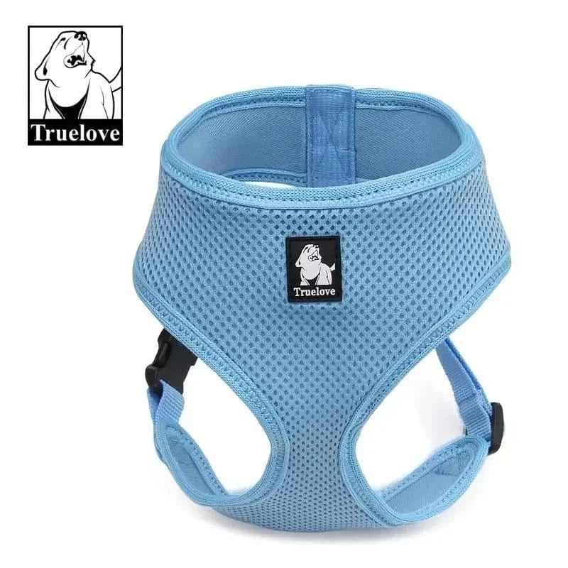 Harnais Truelove en nylon mesh respirant pour chien, confort et style au rendez-vous