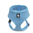 Harnais Truelove léger pour petit chien en maille bleu clair, facile à enfiler