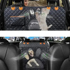 Housse de siège voiture pour chien imperméable avec quilted barrier pour protection banquette arrière