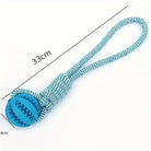 Jouet en corde à tirer avec balle à friandises pour chien, robuste et attrayant
