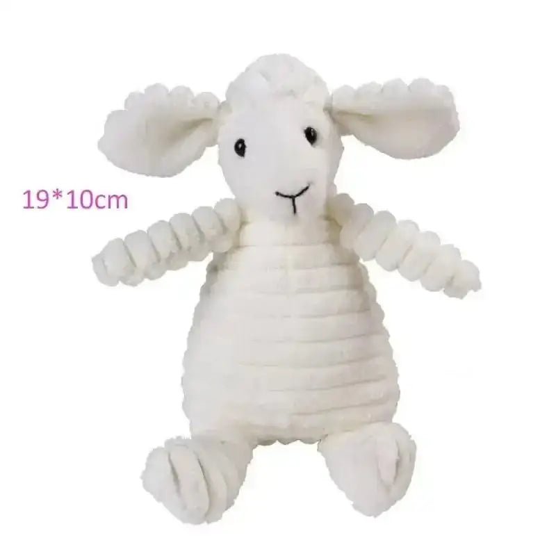 Peluche pour chien en forme d’animal rigolo avec pouic doux et résistant