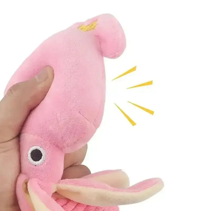 Peluche pieuvre pour chien joueur avec corde résistante, jouet en corde et peluche pour chien