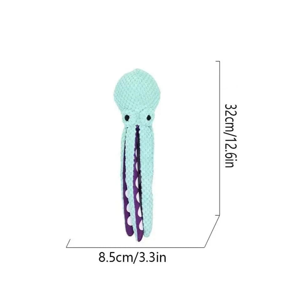 Peluche pieuvre turquoise douce, La Pieuvre en Peluche, la peluche ultime octopus