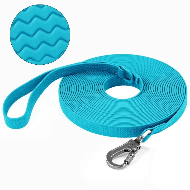 Laisse pour chien Wolfone en PVC imperméable, résistante pour chiens puissants