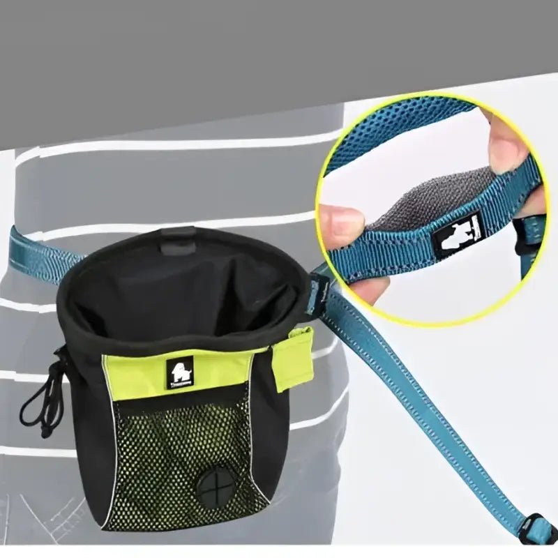 Laisse pour chien Truelove multi-fonction avec poignée confort et poche mesh, idéale pour chiens Truelove et Truelove Climb, mains libres