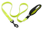 Laisse pour chien Truelove avec poignée rembourrée et fixation LED, jaune néon