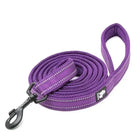 Laisse courte Truelove avec poignée rembourrée antiglisse pour chien, 110 cm
