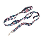 Laisse Truelove chien florale 140 cm avec poignée rembourrée pour promenade confortable