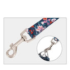 Laisse Truelove chien florale de 140 cm avec poche métallique, ergonomique et solide