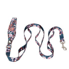 Laisse Truelove avec poignée rembourrée, motif floral, 140 cm pour promenade quotidienne