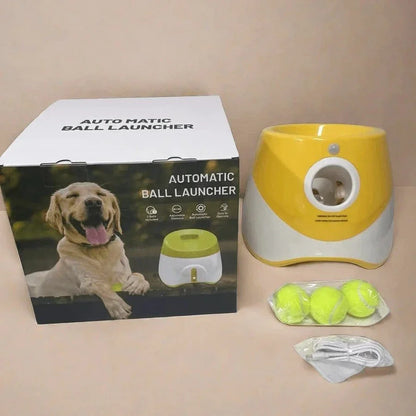 Lanceur automatique de balles, jeu interactif pour chiens, adapté aux chiens actifs