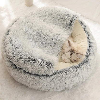 Lit donut cocon anti - stress - Gris - S - Ø 40 cm