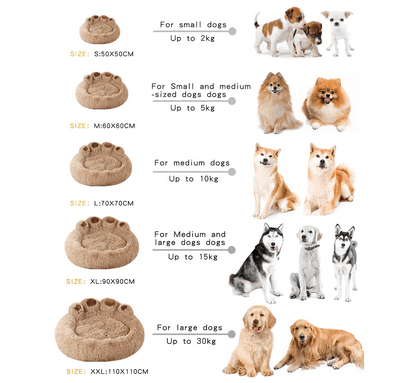 Guide de taille de lit moelleux pour un soutien optimal chien moyen confort absolu