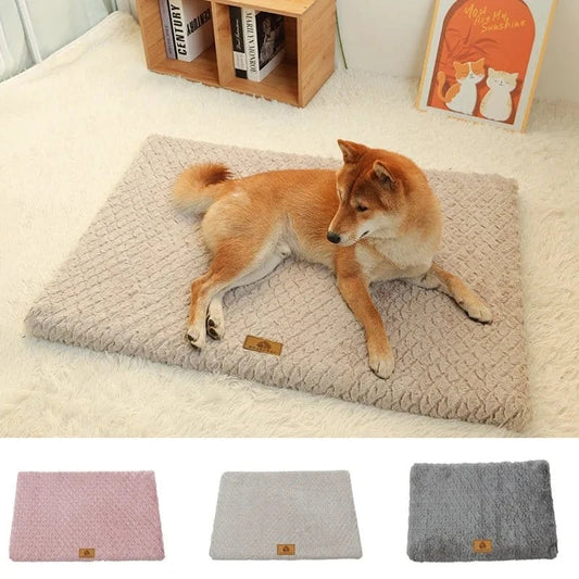 Lit orthopédique en mousse à mémoire avec couche protectrice intérieure pour chien