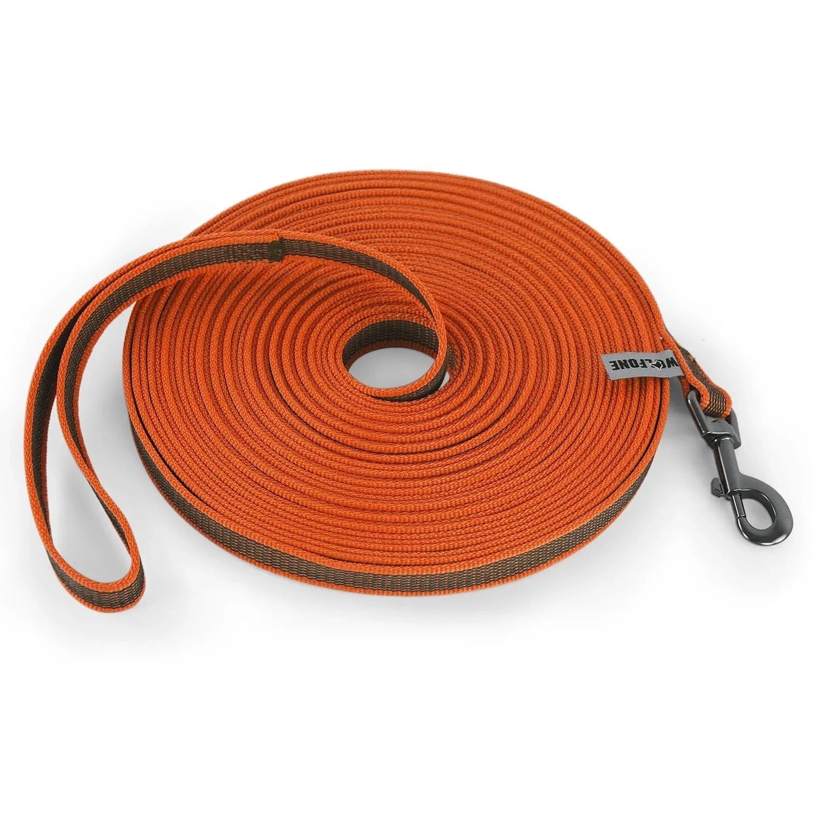 Longe d’entraînement orange en fibre résistante pour une liberté contrôlée avec Longe d Entraînement