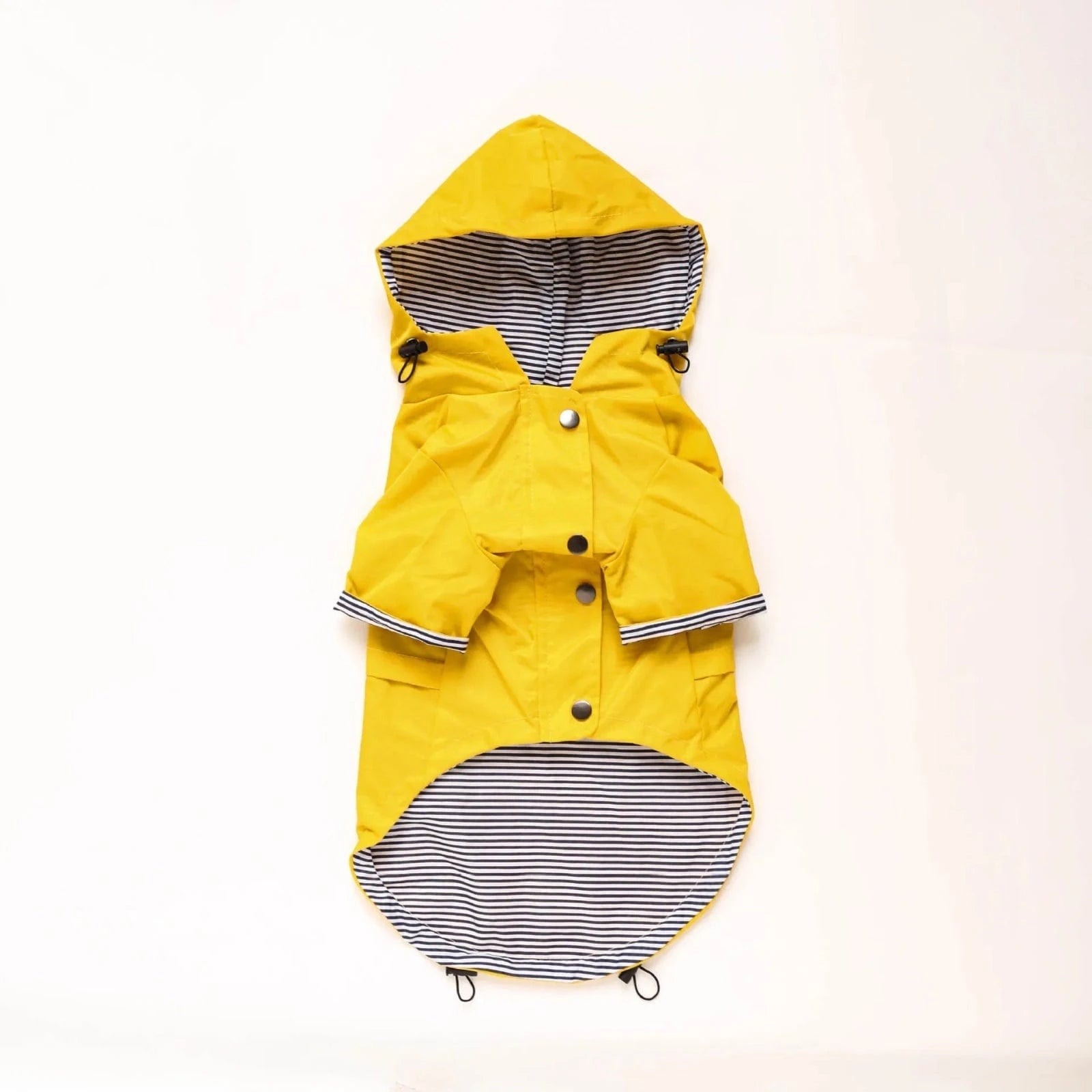 Manteau à capuche imperméable - Jaune - S