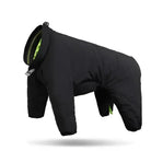 Manteau pour chien Truelove Arctique réversible imperméable avec combinaison noire et doublure lime vert