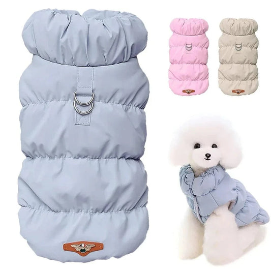 Veston rembourré pour chien, manteau d’hiver chaud avec protection optimale pour l’hiver