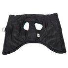Vêtement coupe-vent sport pour chien avec puffer vest noir, idéal pour le Manteau imperméable pour chien actif et sportif