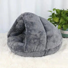 Panier igloo pour chien chaud et moelleux, couchage en forme de nid pour chien ultra doux