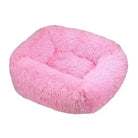 Panier rectangulaire pour petit chien avec coussin moelleux et ultra doux conçu pour le confort