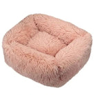 Panier rectangulaire pour petit chien avec coussin moelleux pour chien adulte