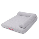 Panier pour chien Truelove en lin déhoussable avec mousse mémoire et confort optimal