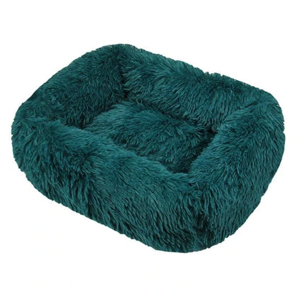 Litière pour chiens en peluche confortable, design sobre avec base antidérapante