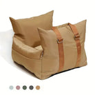 Coussin de transport pour chien design avec sangles, panier haut de gamme pour petit chien