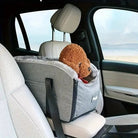 Image d’un panier de transport confortable pour chien avec rembourrage doux et peluche