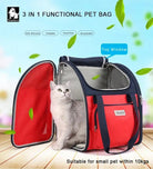 Sac à dos pour chien Truelove Multifonction avec chat visible, respirant et pratique