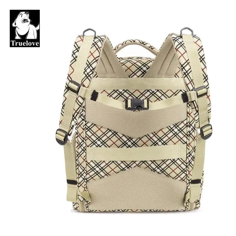 Sac à Dos Respirant Truelove petite taille avec motif vichy et maille respirante
