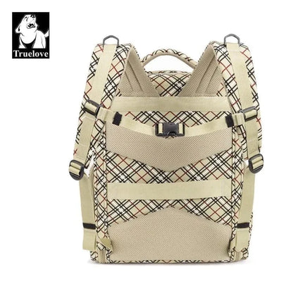 Sac à Dos Respirant Truelove petite taille avec motif vichy et maille respirante