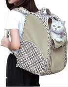 Sac à dos pour chien Truelove chic avec tissu résistant, porte-chat stylé et confortable