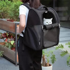 Sac à dos pour chien Truelove chic avec fenêtre en mesh, tissu résistant et confortable