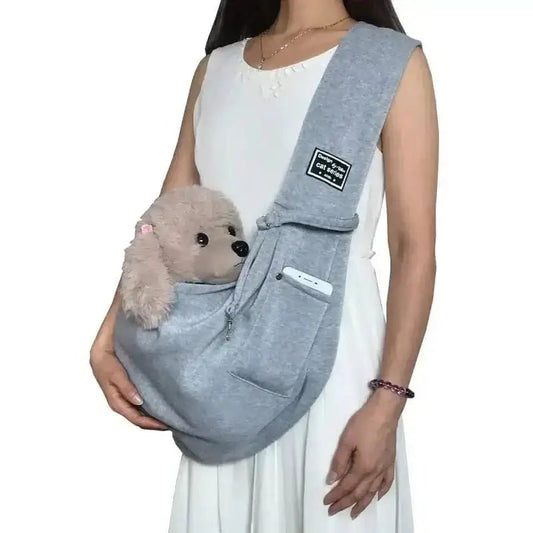 Sac sling réglable pour promener un petit chien confortable et léger, sac de transport en bandoulière