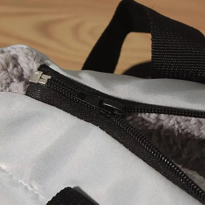 Sac cabas pour chien avec trou pour la tête, confortable et ouvert sur le dessus