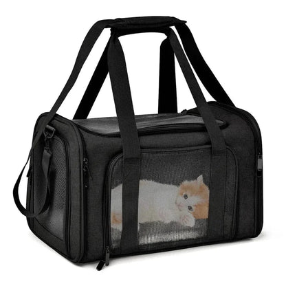 Sac de transport approuvé par les compagnies aériennes, idéal pour petits chiens et convient aux animaux