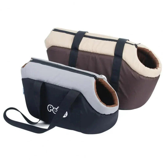 Deux sacs de transport confortables pour petits chiens, design respirant, petite taille