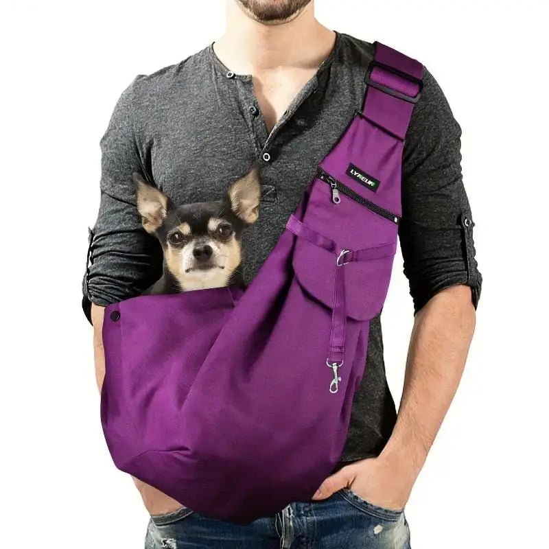Sac ventral pour petit chien confortable, sac pratique pour transporter un petit chien